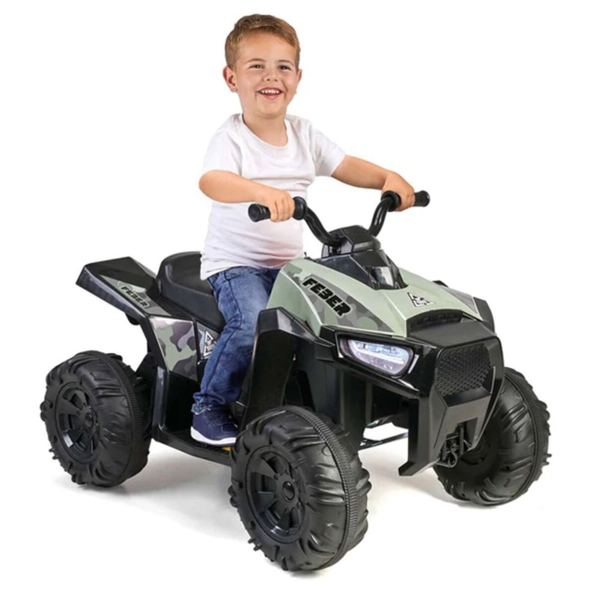 Quad elétrico Feber 800012541 12V (59 x 58 x 85,5 cm)
