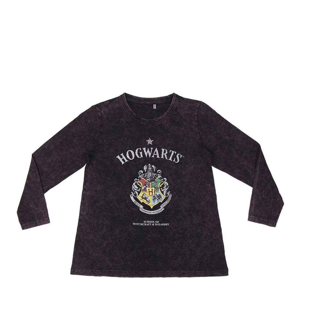 Camisola de Manga Comprida Criança Harry Potter Cinzento Cinzento escuro