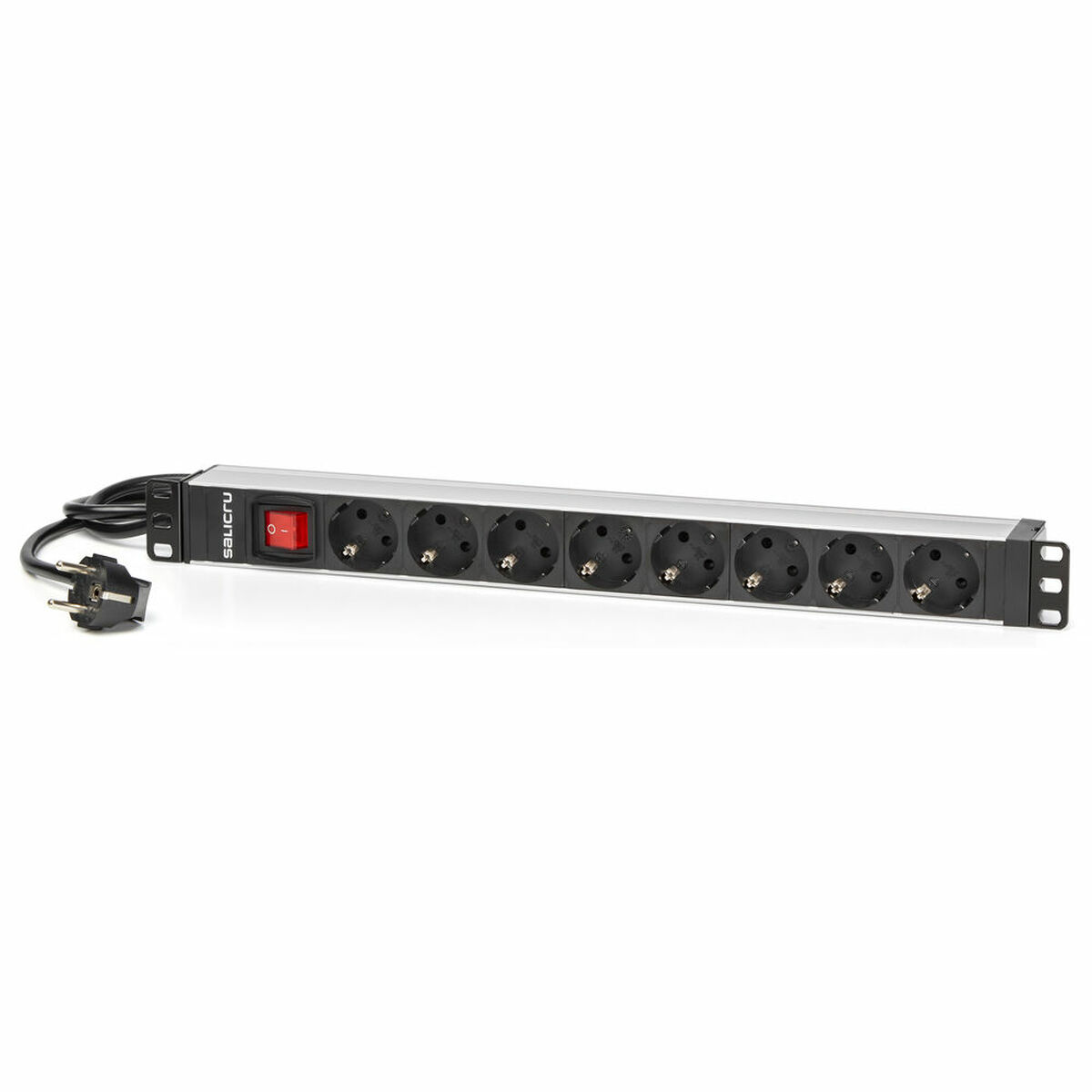 Extensor 19" 8 Tomas Schuko com interruptor Salicru 680CA000003 1,5 m (1,5 m)