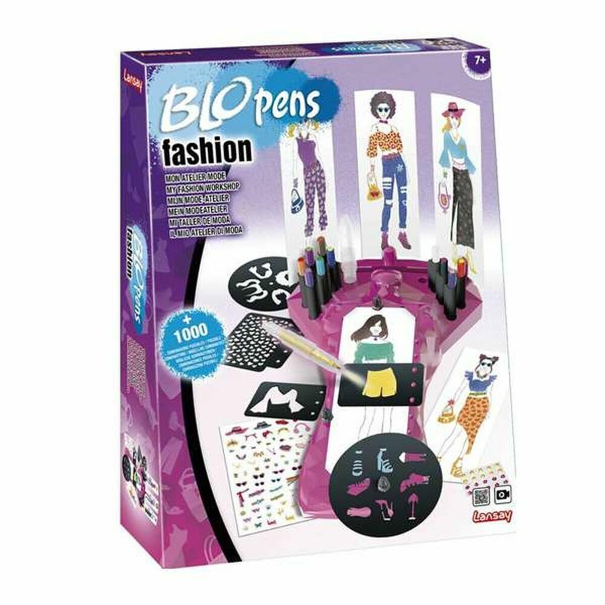 Conjunto de Desenho Blopens Fashion Lansay 23650