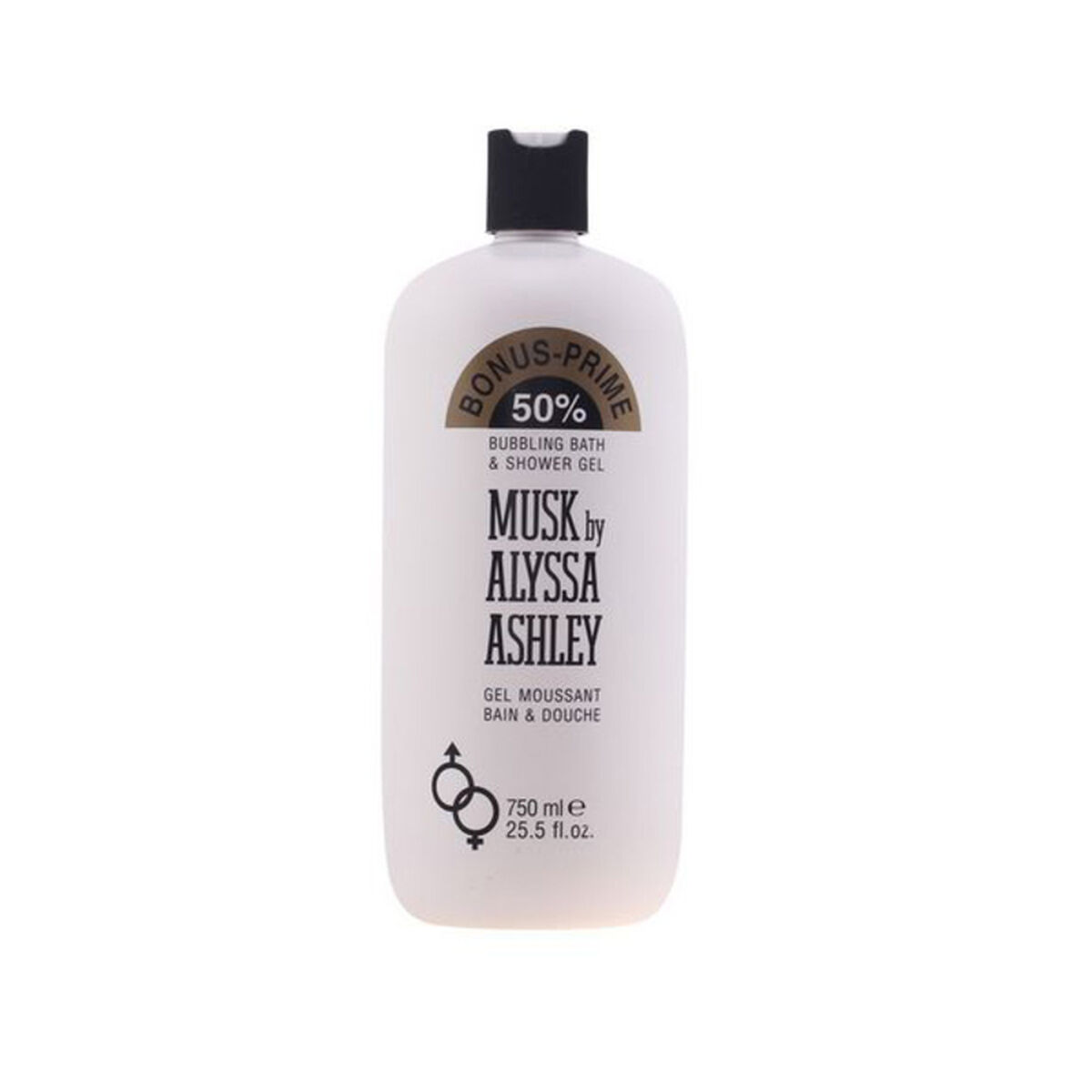 Gel de duche Musk Alyssa Ashley (750 ml)