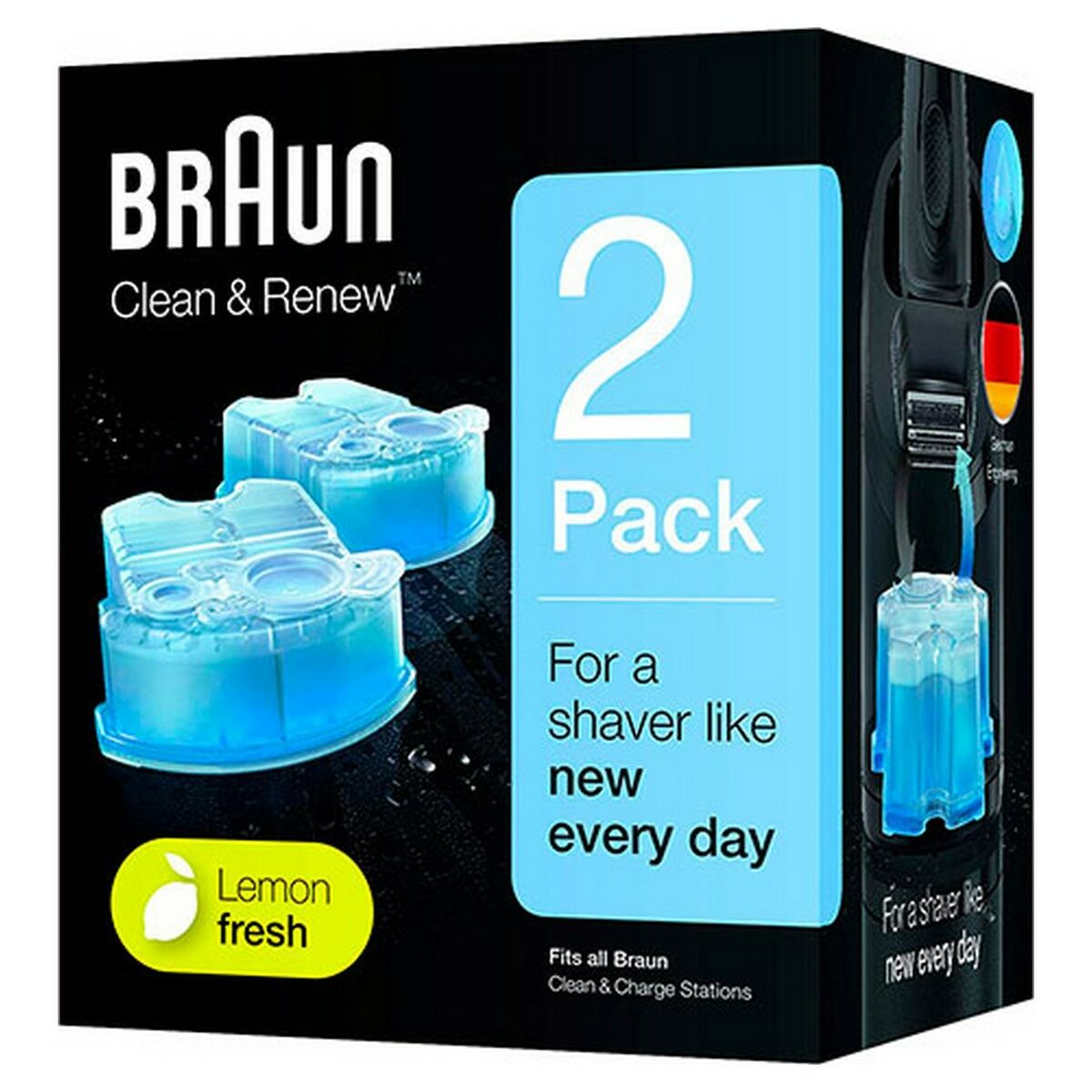 Tinteiro de Limpeza Braun 2 Unidades