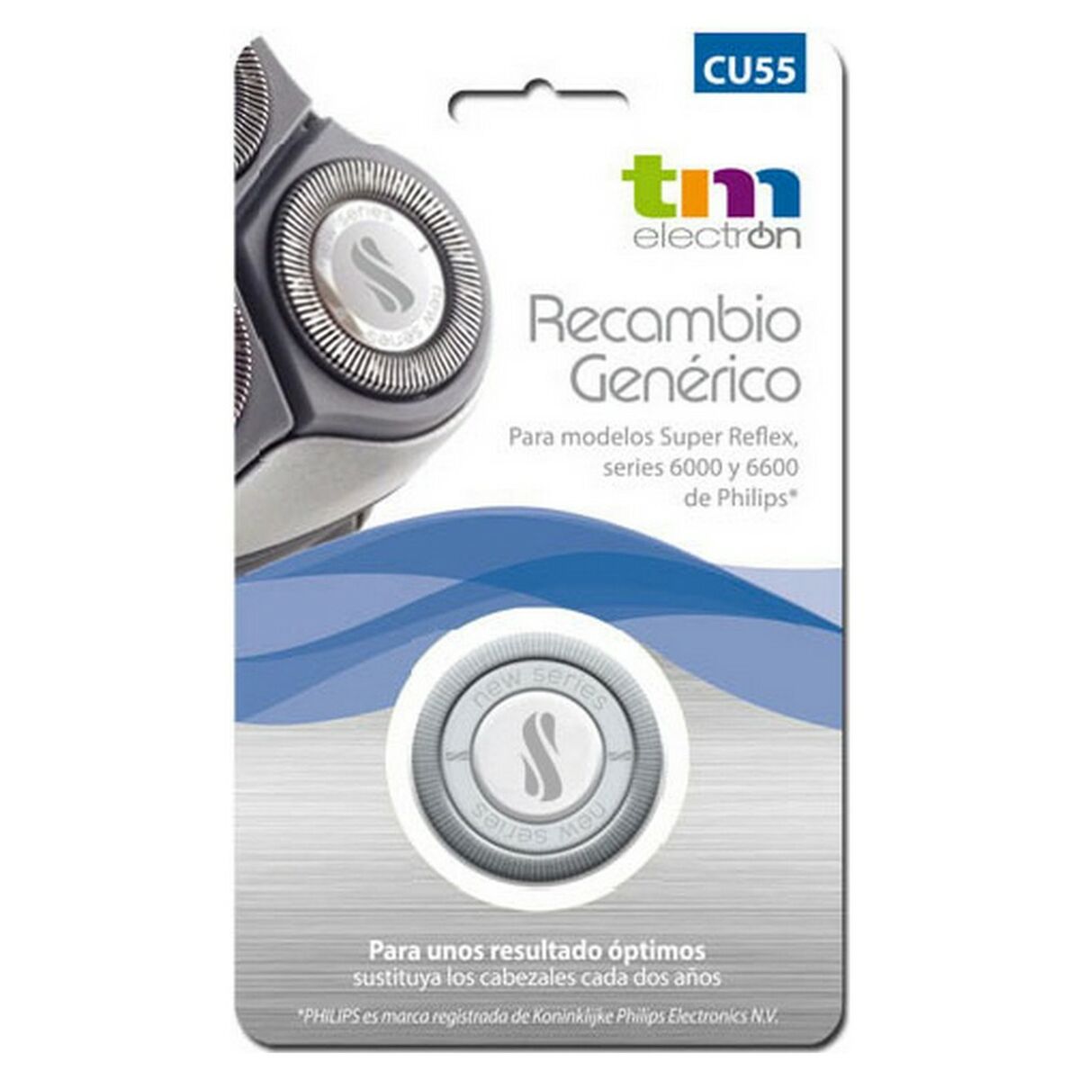 Cabeça de Barbear TM Electron
