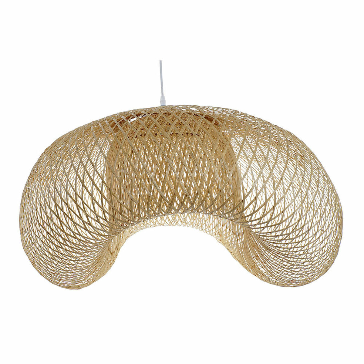 Candeeiro de teto DKD Home Decor Bambu (105 x 80 x 45 cm)