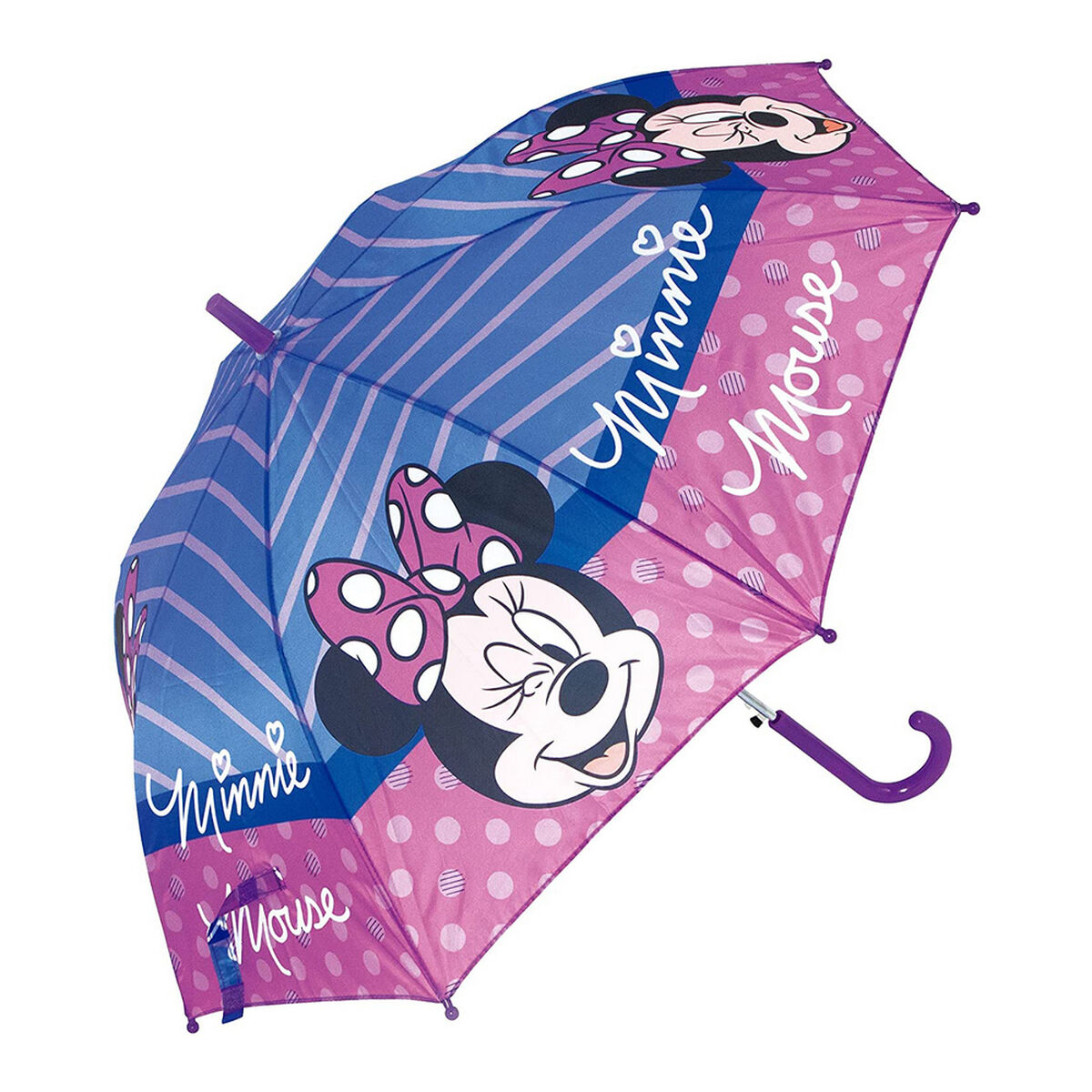 Guarda-chuva Automático Minnie Mouse Lucky (Ø 84 cm)