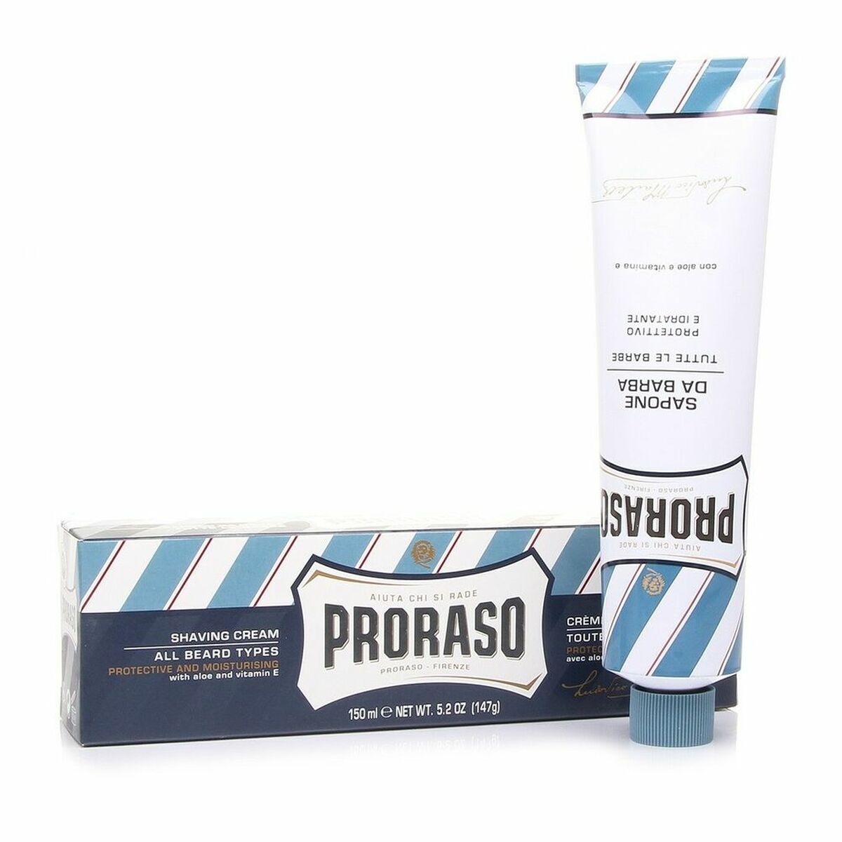 Creme de Barbear Proraso Blue E 150 ml