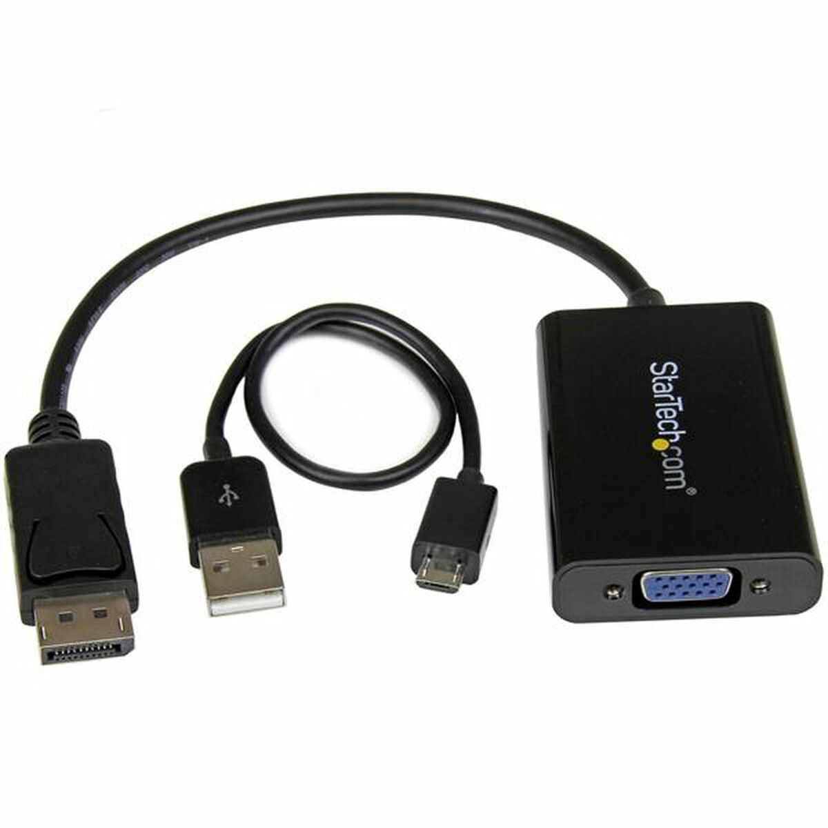 Adaptador DisplayPort para SVGA Startech DP2VGAA Preto