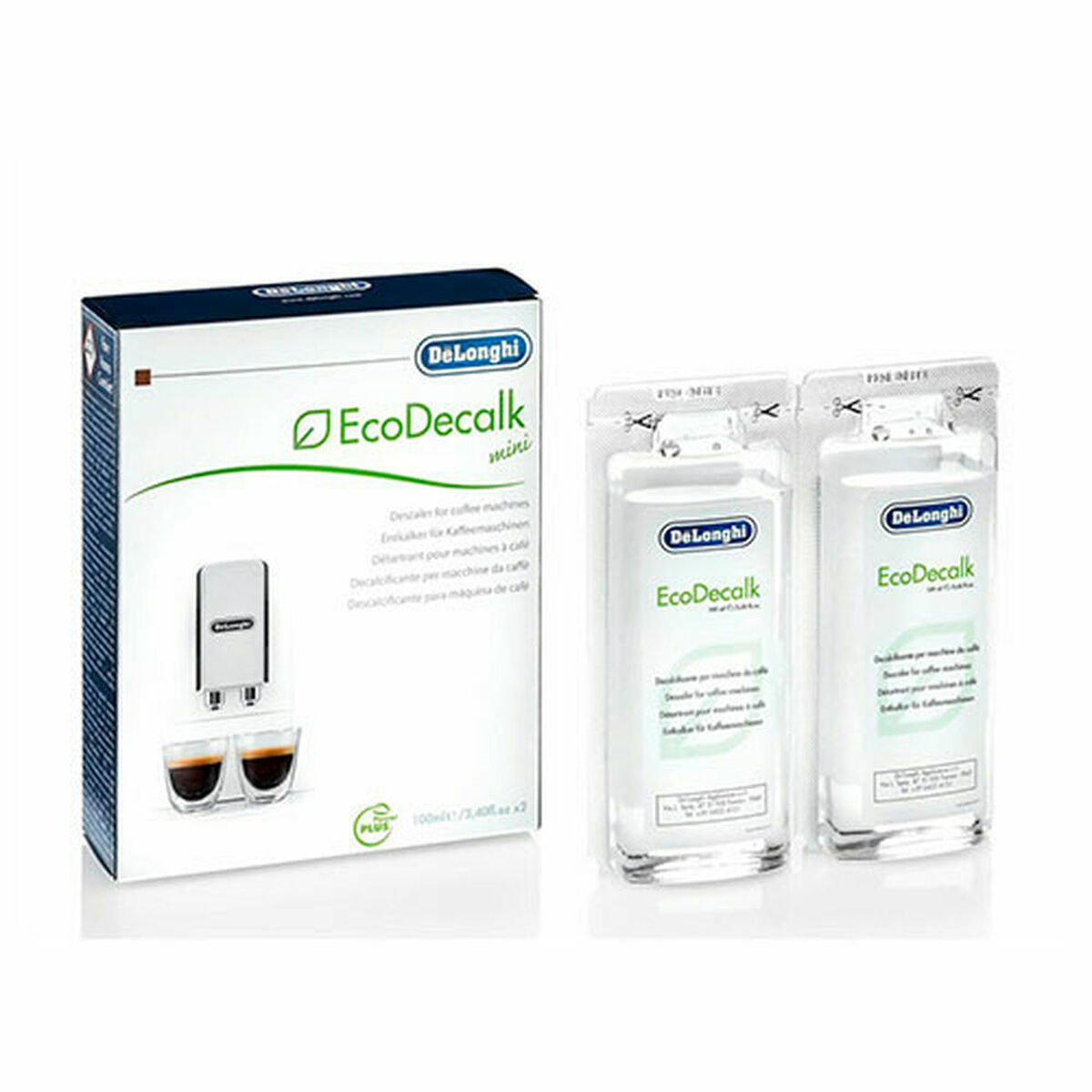 Descalcificador DeLonghi EcoDecalk 2x100ml