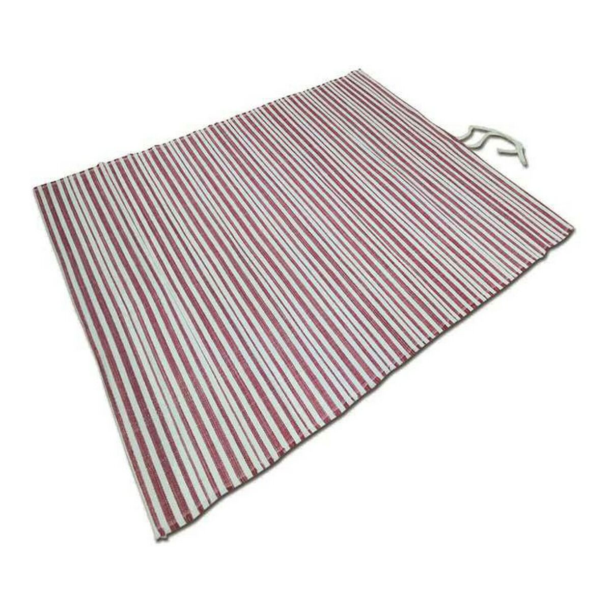 Tapete Vermelho Algodão (180 x 140 cm)