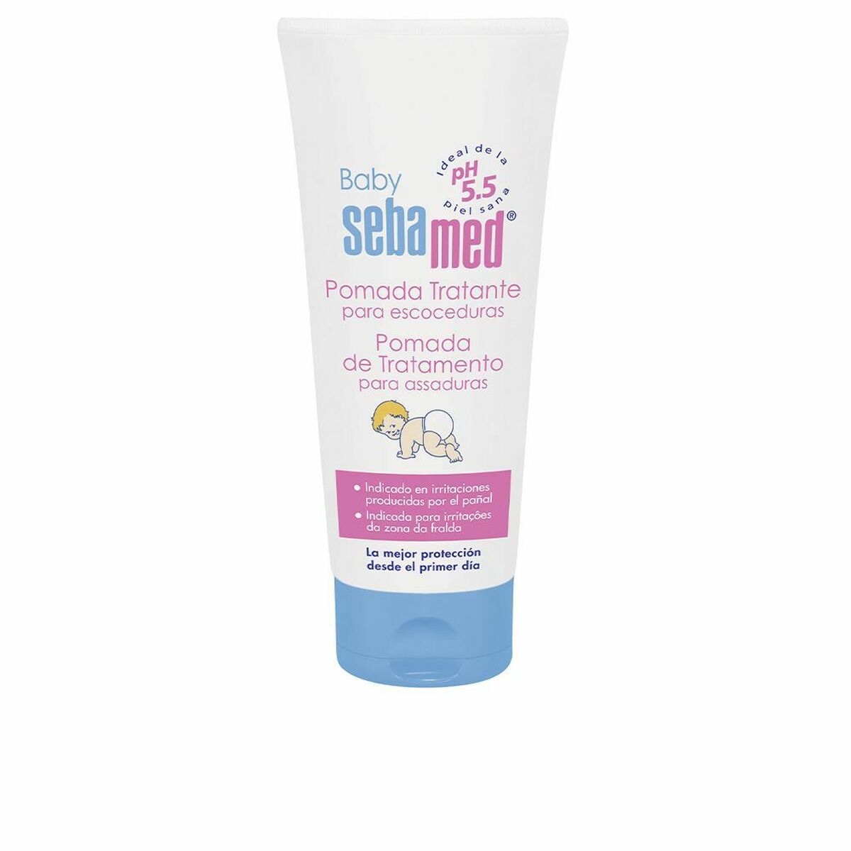 Creme Protetor para a zona da Fralda Sebamed Baby 100 ml Bebé Pomada
