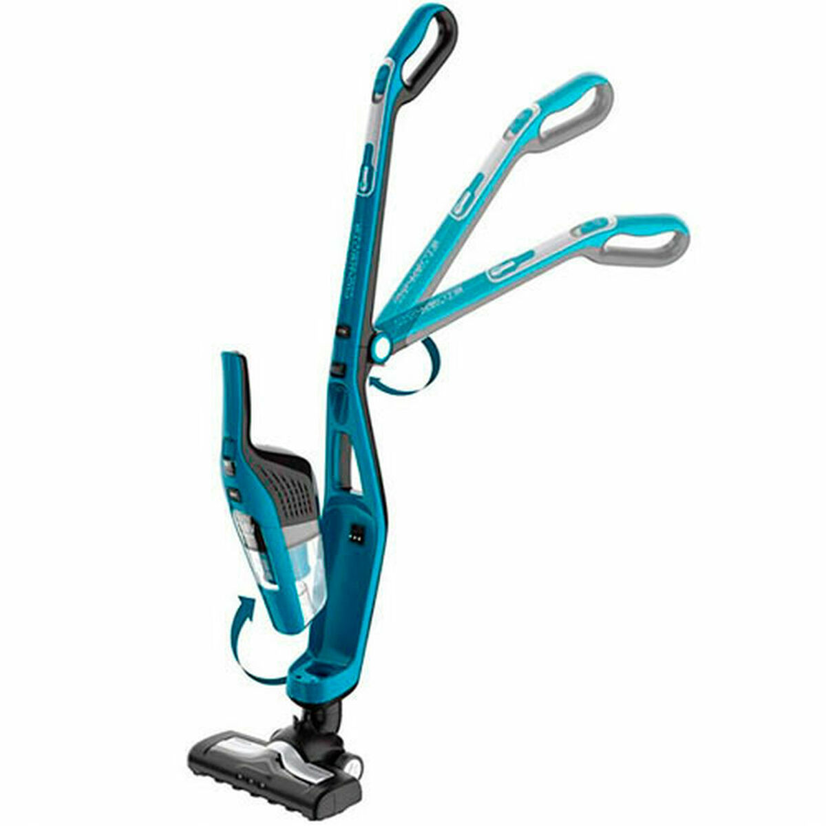 Aspirador Escova dem Cabo Rowenta Dual Force 0,6L 21,6V