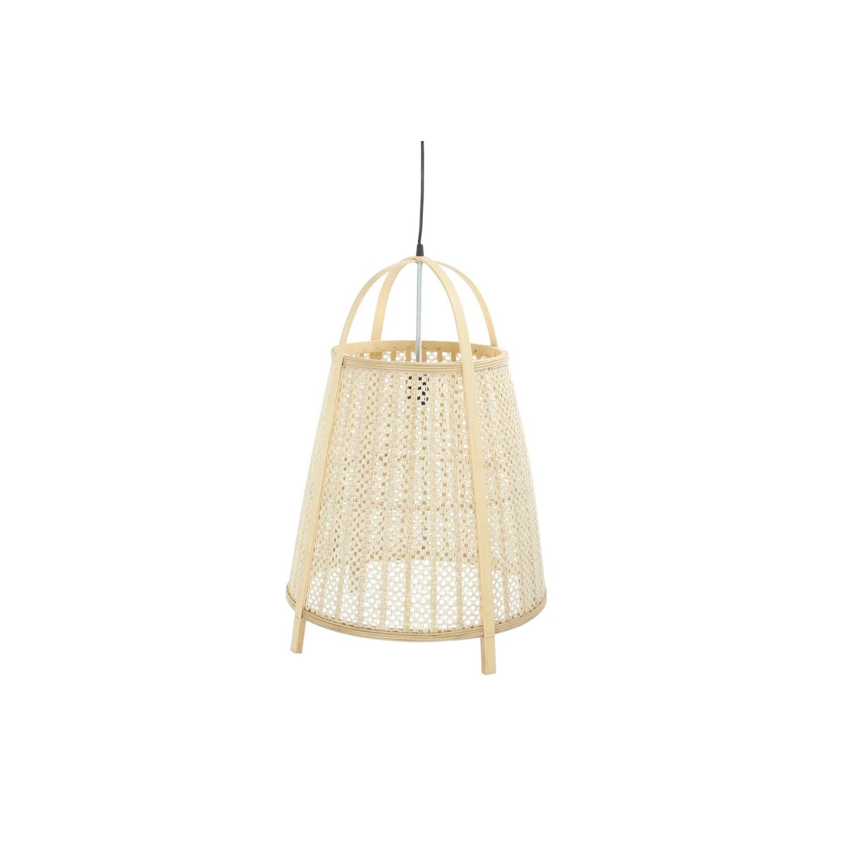 Candeeiro de teto DKD Home Decor 47 x 47 x 64 cm Natural Creme 50 W