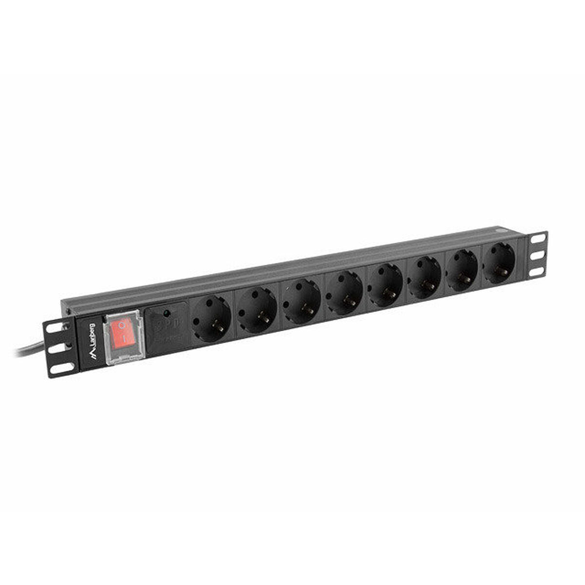 Extensor 19" 8 Tomas Schuko Lanberg PDU-08F-0200-BK