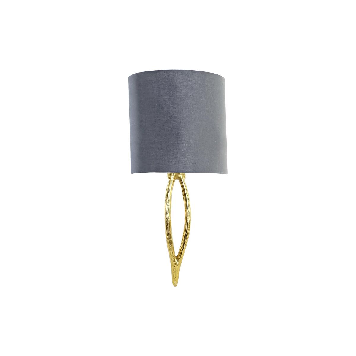 Luminária de parede DKD Home Decor Dourado Metal Poliéster 220 V 50 W (30 x 16 x 60 cm)