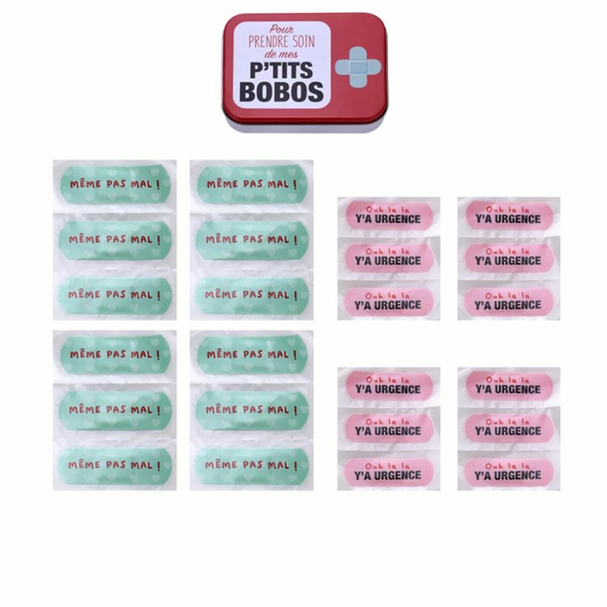 Pensos Infantis Take Care P'TitsS Bobos 24 Peças