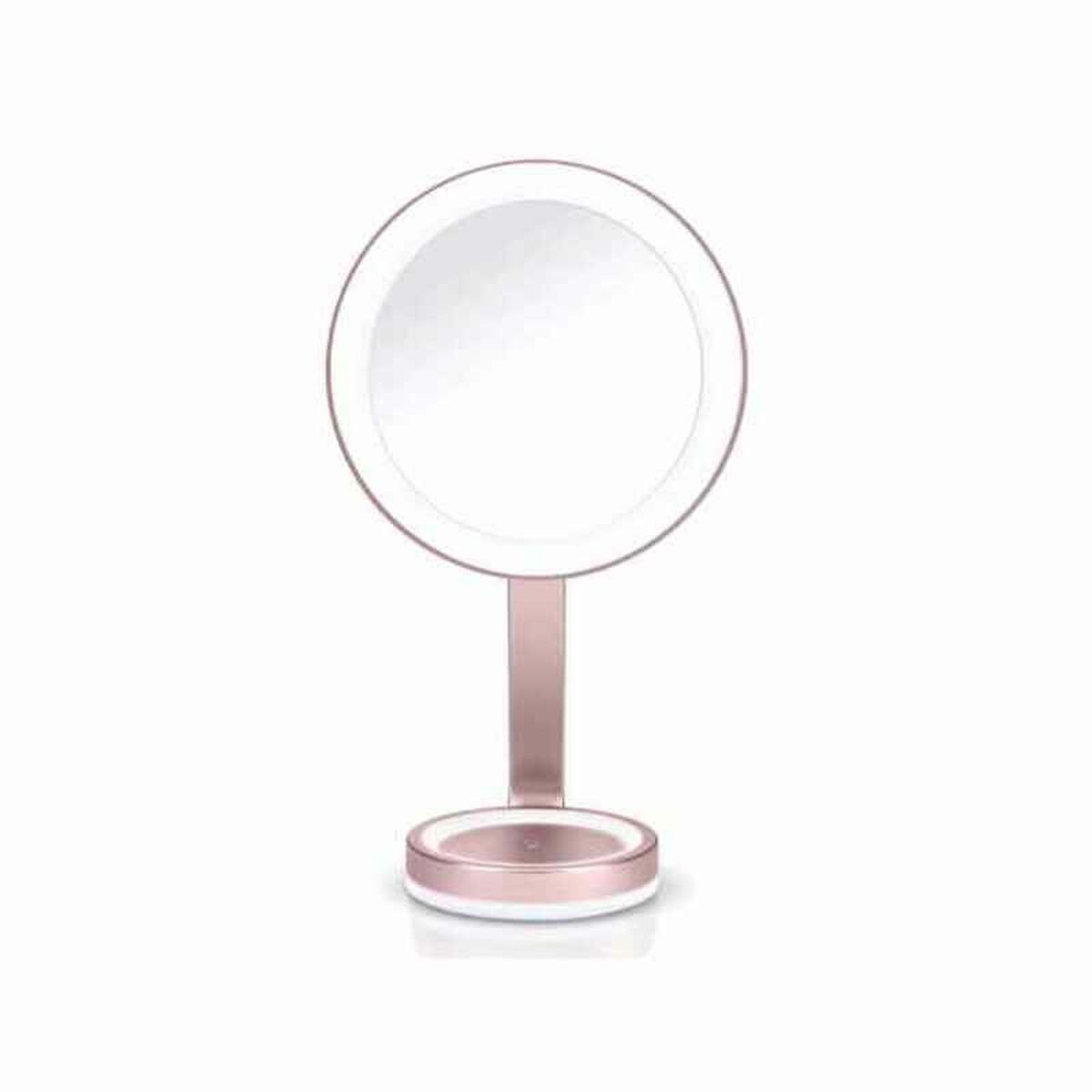 Espelho de Aumento com LED Babyliss 9450E Cor de Rosa