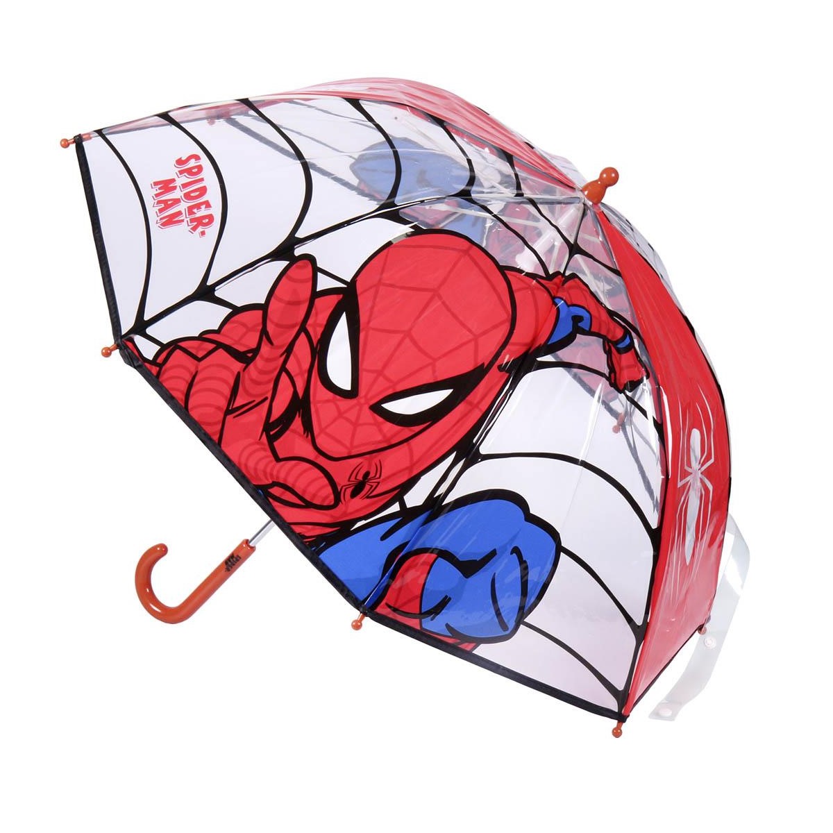 Guarda-Chuva Spider-Man Vermelho PoE 45 cm