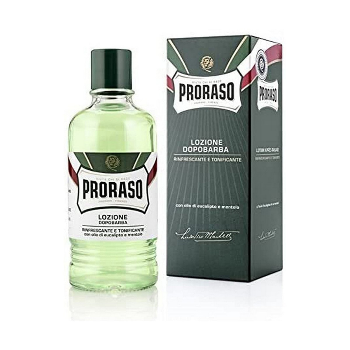 Loção pós barba Proraso Profesional 400 ml Refrescante Tonificante