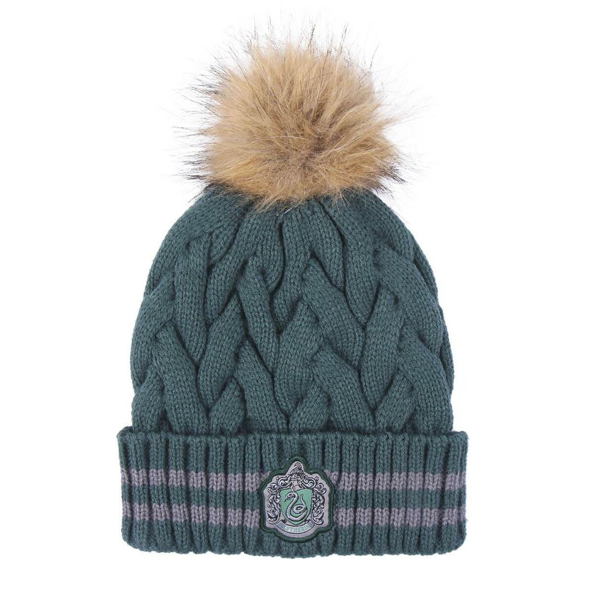 Gorro Infantil Harry Potter Verde-escuro (Tamanho único)
