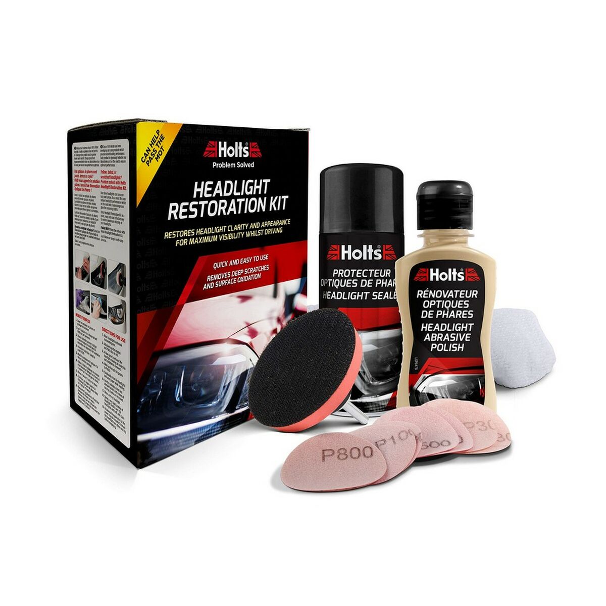 Restaurador de Faróis Holts HOL5010218511750