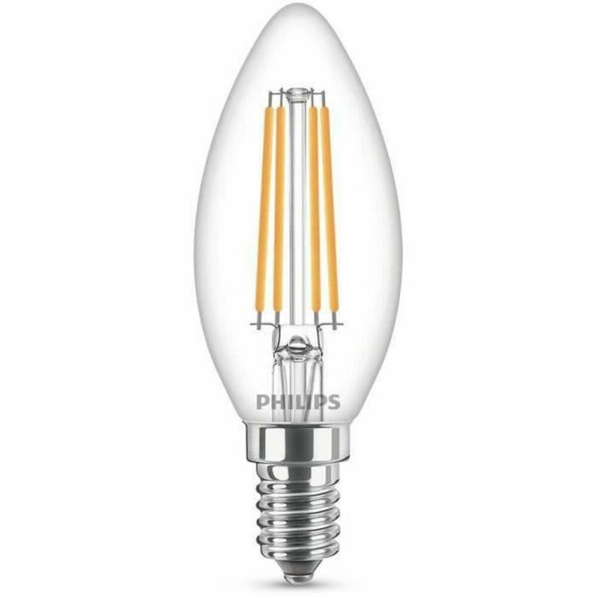Lâmpada LED vela Philips Branco Frio E14