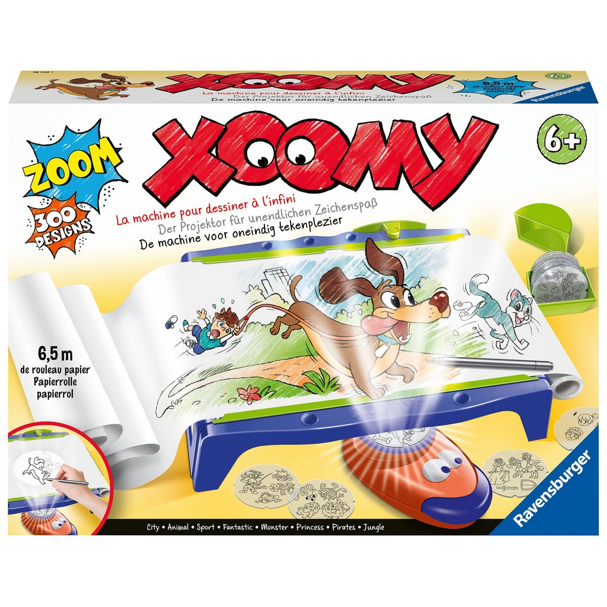 Conjunto de Desenho Ravensburger 18142 Leve LED Zoom