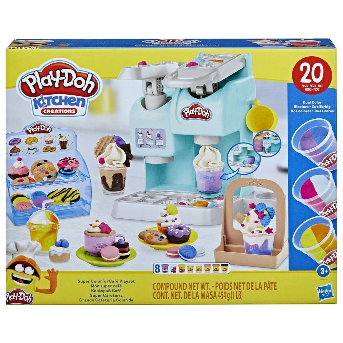 Jogo de Plasticina Play-Doh F58365L0 Multicolor