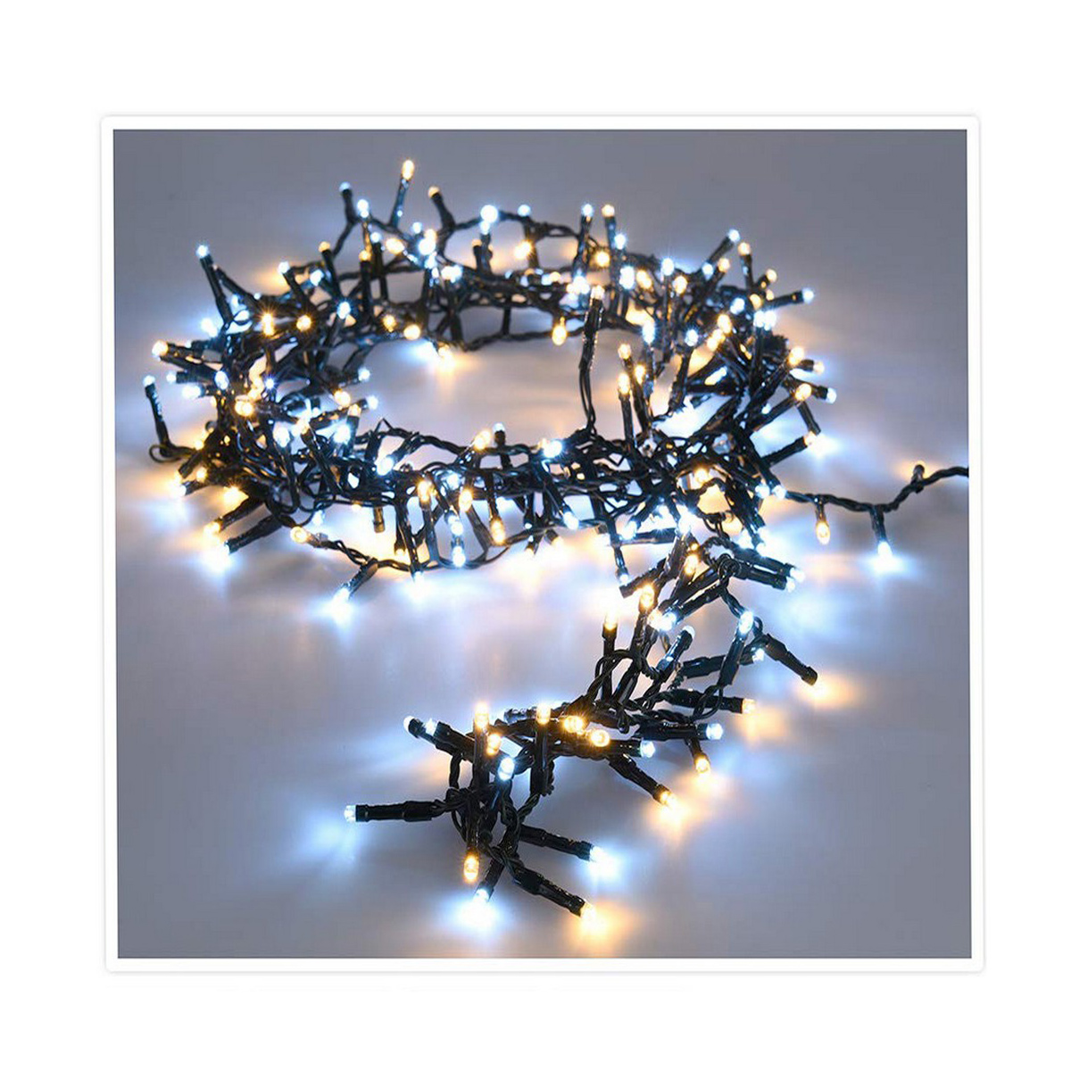 Grinalda de Luzes LED Branco (14 m)
