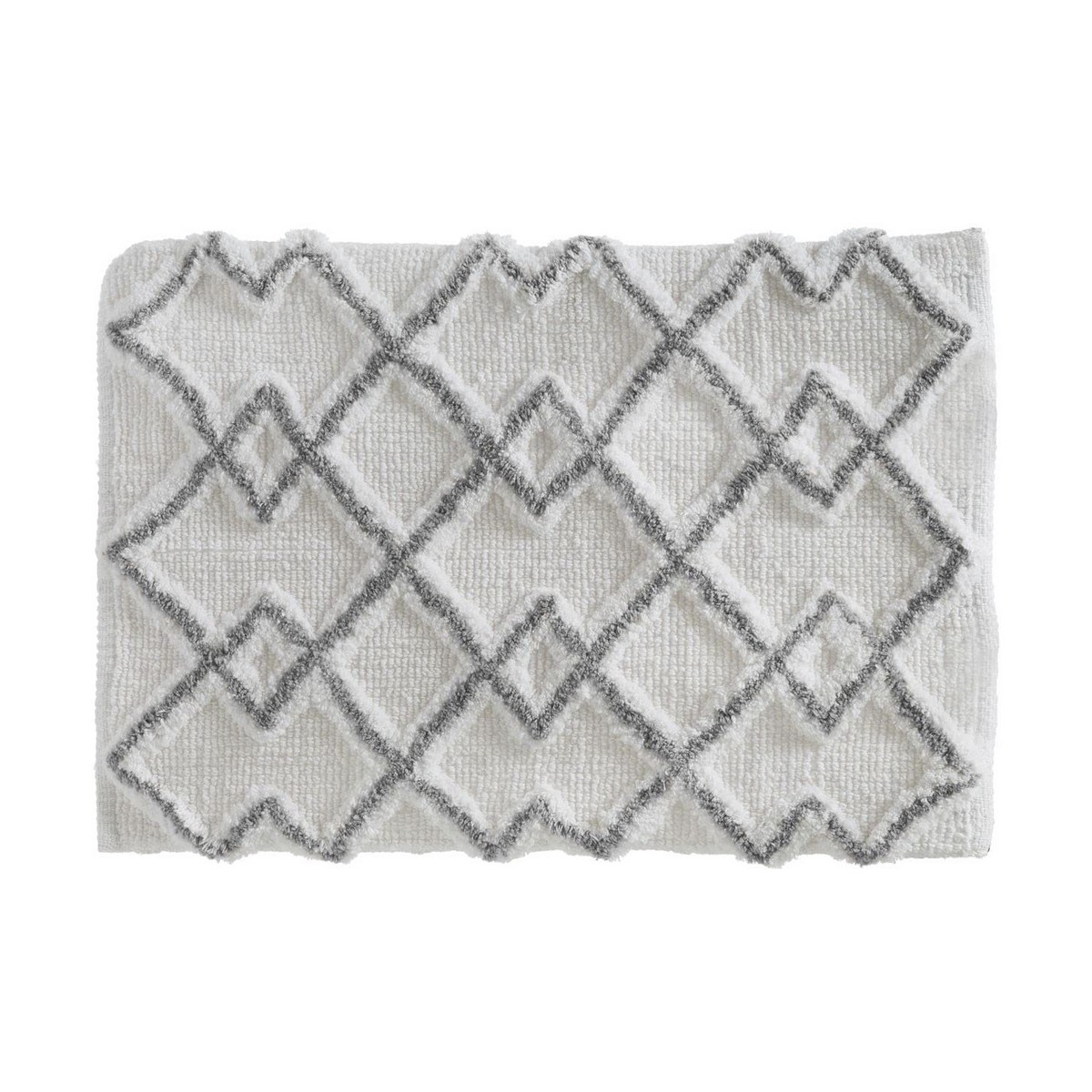 Tapete de banho 5five Simply Smart Cinzento Algodão 50 x 75 cm