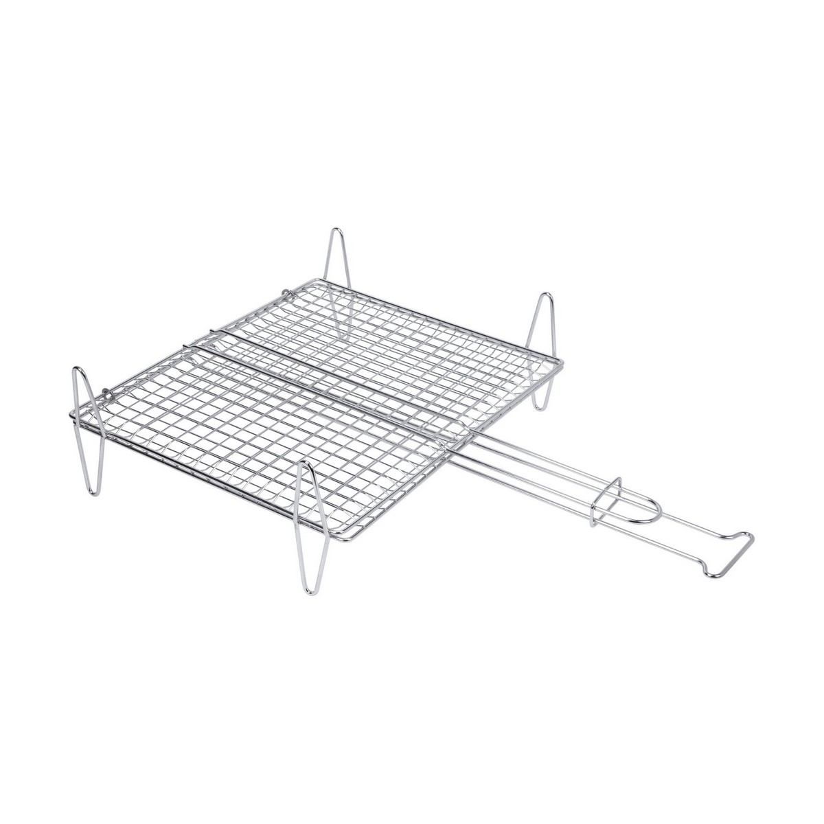 Grelha de Churrasqueira para Peixe Sauvic Zinco 30 x 35 cm