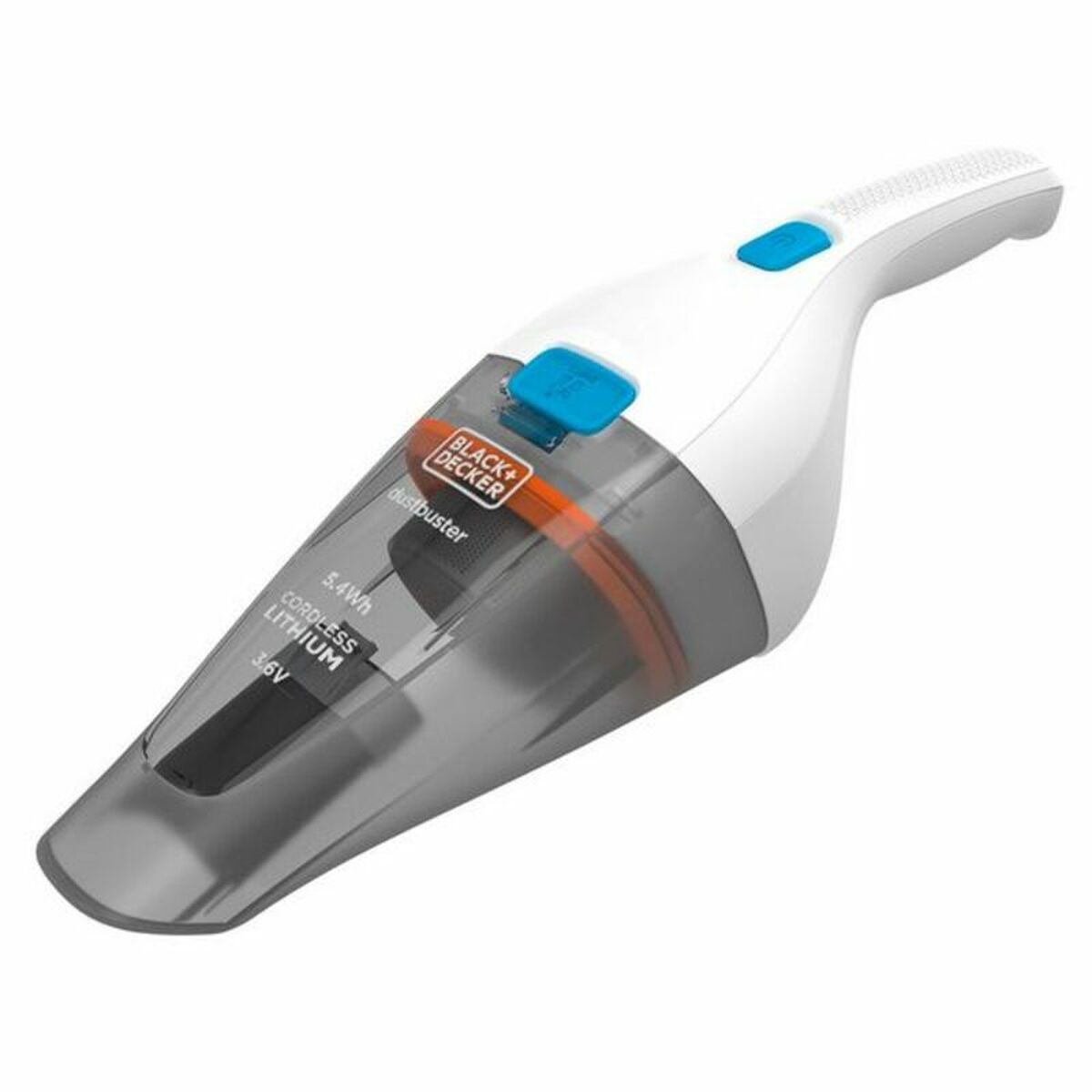 Aspirador de mão ciclónico Black & Decker NVC 115JL 0,32 L 630 l/min 3,6V 5,4 W 7,5 W Blanco