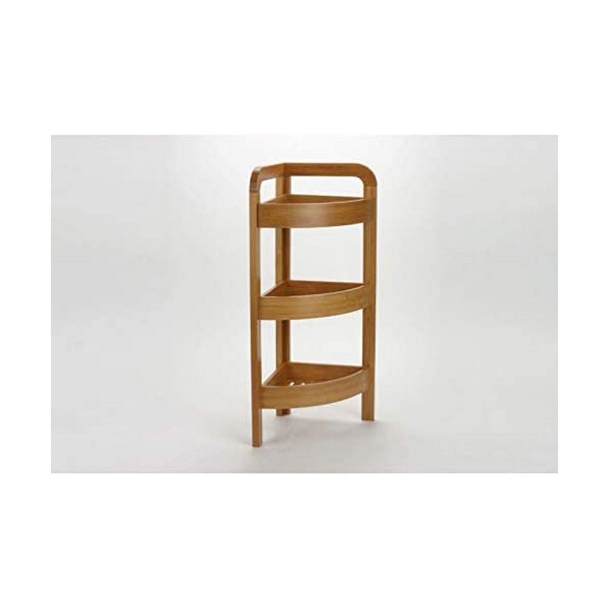 Estante de Esquina 5five Simply Smart 23 x 23 x 61 cm Castanho 3 Prateleiras