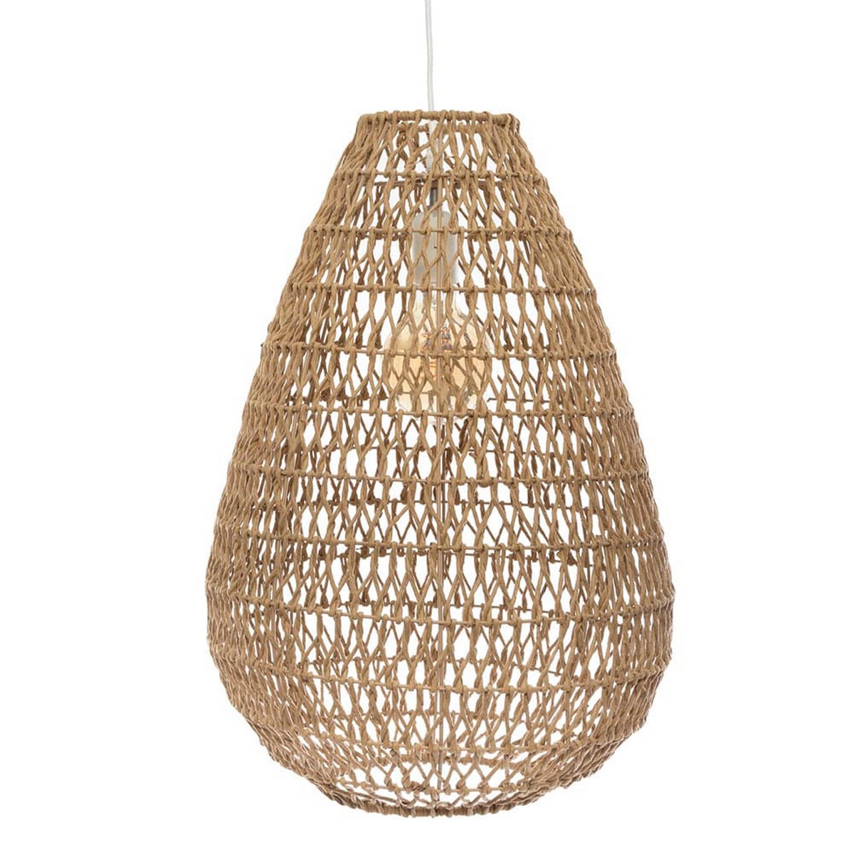 Candeeiro de teto Atmosphera Tressé Areia 55 x 37,5 cm