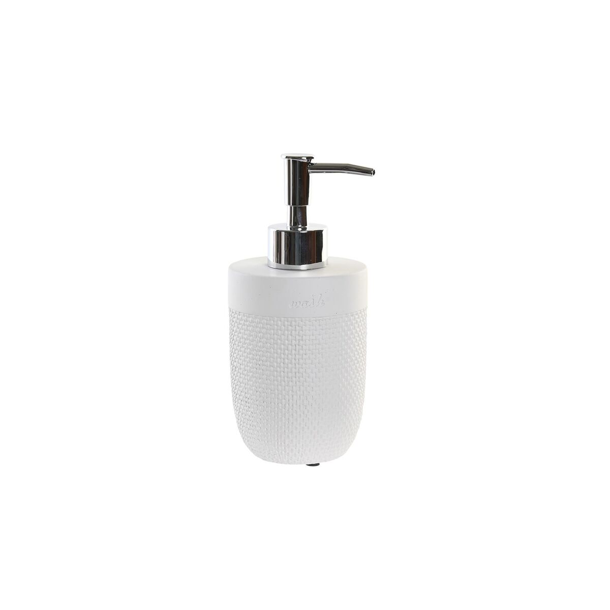 Dispensador de Sabão DKD Home Decor Cimento Branco Polipropileno