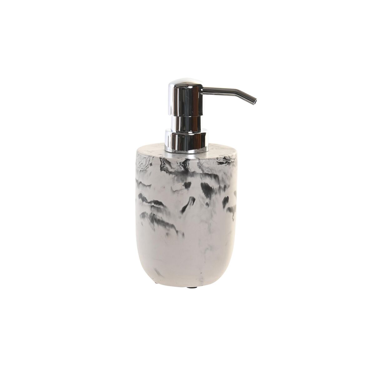Dispensador de Sabão DKD Home Decor Preto Cimento Branco
