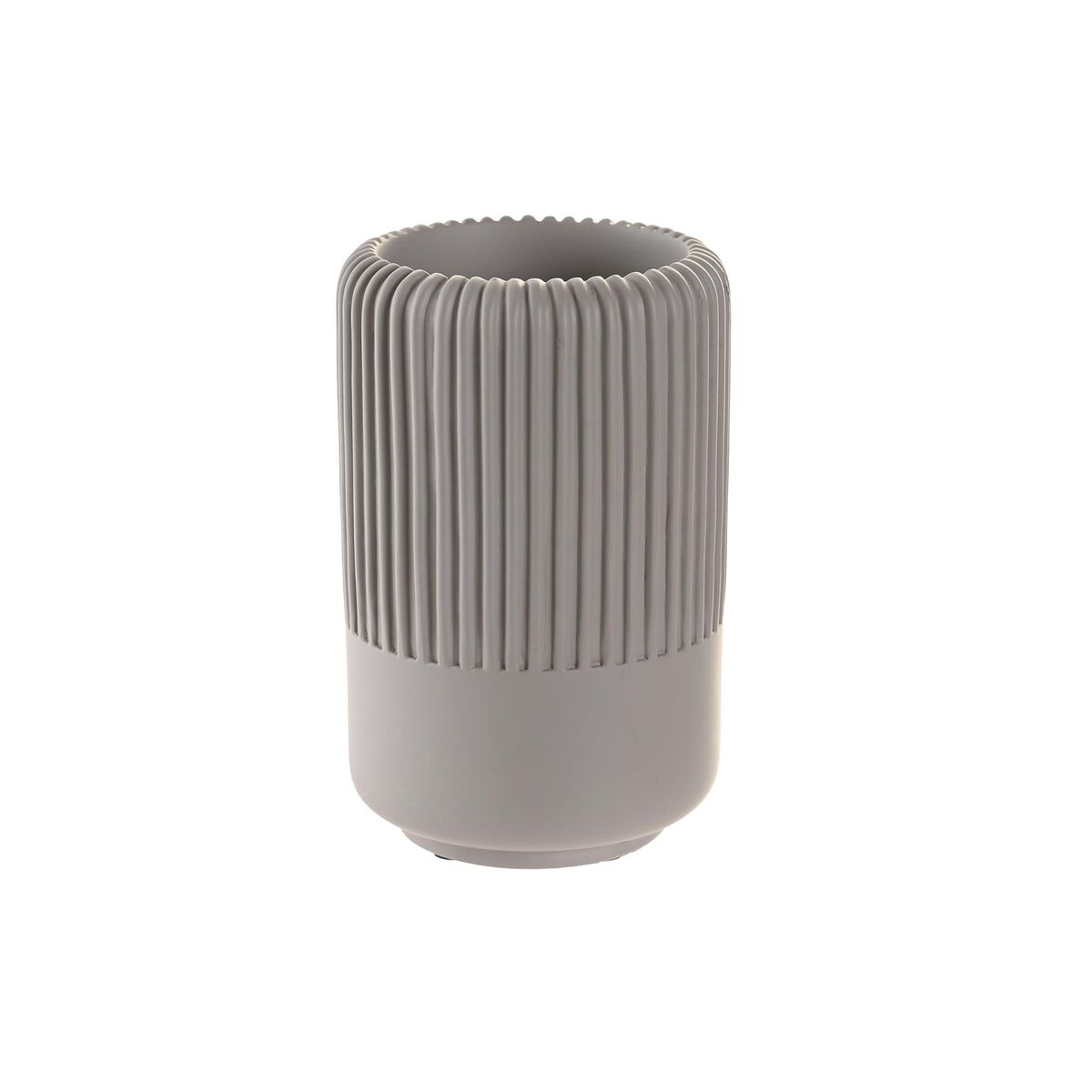 Copo DKD Home Decor Cinzento Cimento 7 x 7 x 11 cm
