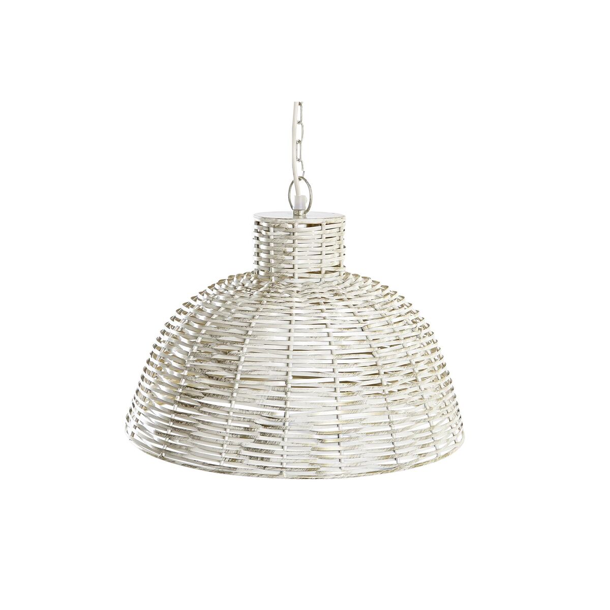 Candeeiro de teto DKD Home Decor 38 x 28 x 24 cm Dourado Branco Ferro 50 W