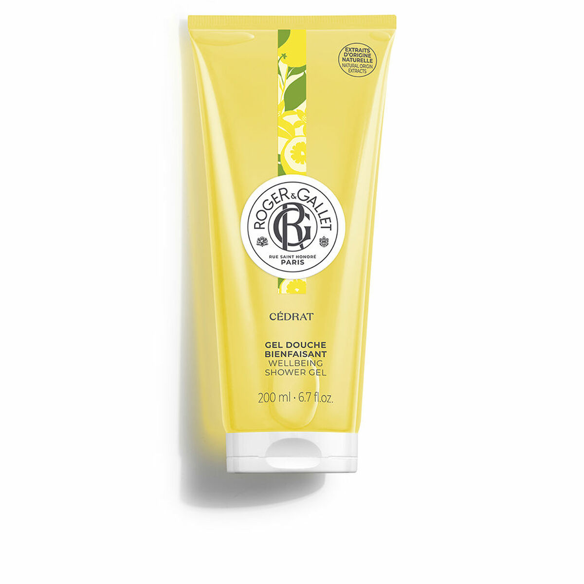 Gel de Banho Roger & Gallet Cédrat 200 ml Energizante Cidra