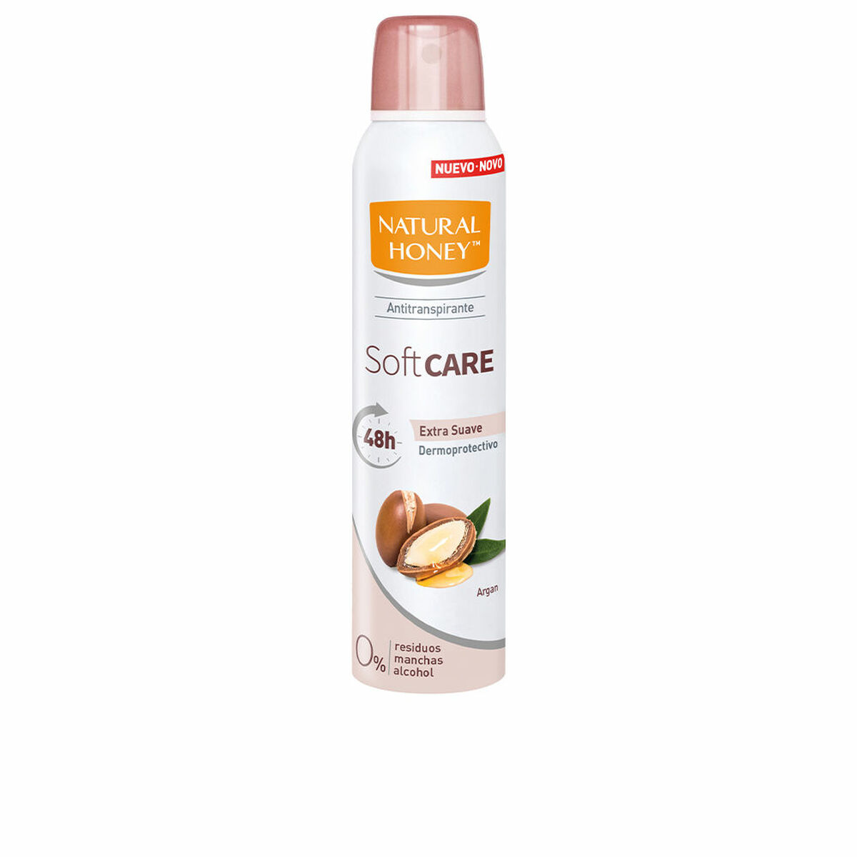 Desodorizante em Spray Natural Honey Soft Care 200 ml