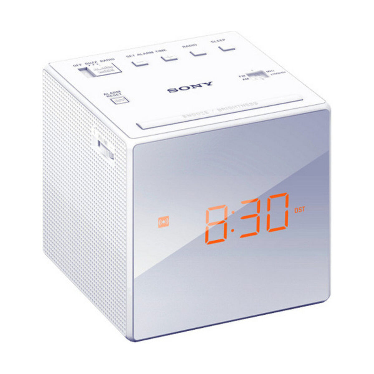 Rádio Despertador Sony ICFC1W LED