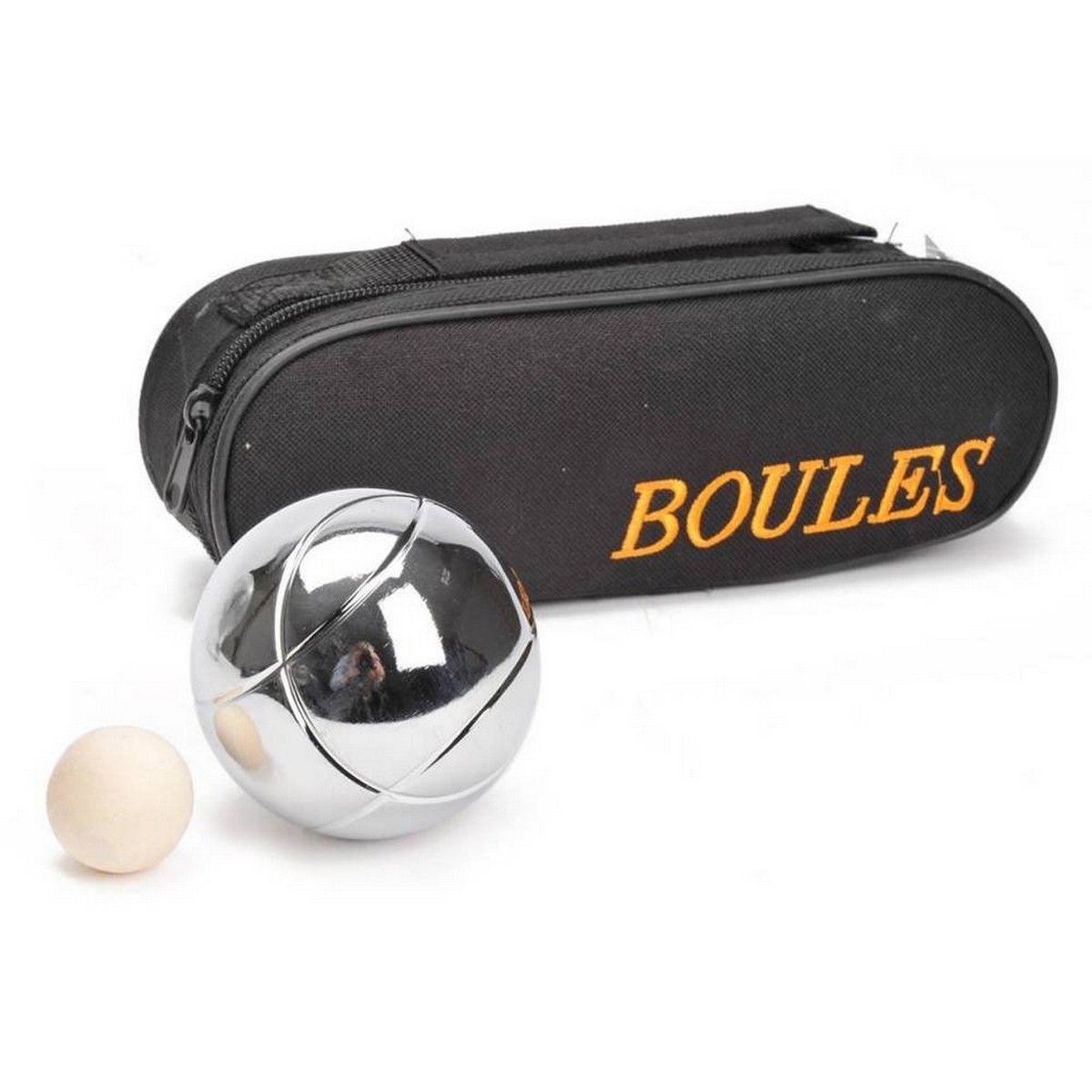 Jogo da Petanca Dimatel Bolsa de transporte Metal 5 Peças (8 x 23 x 6,5 cm)
