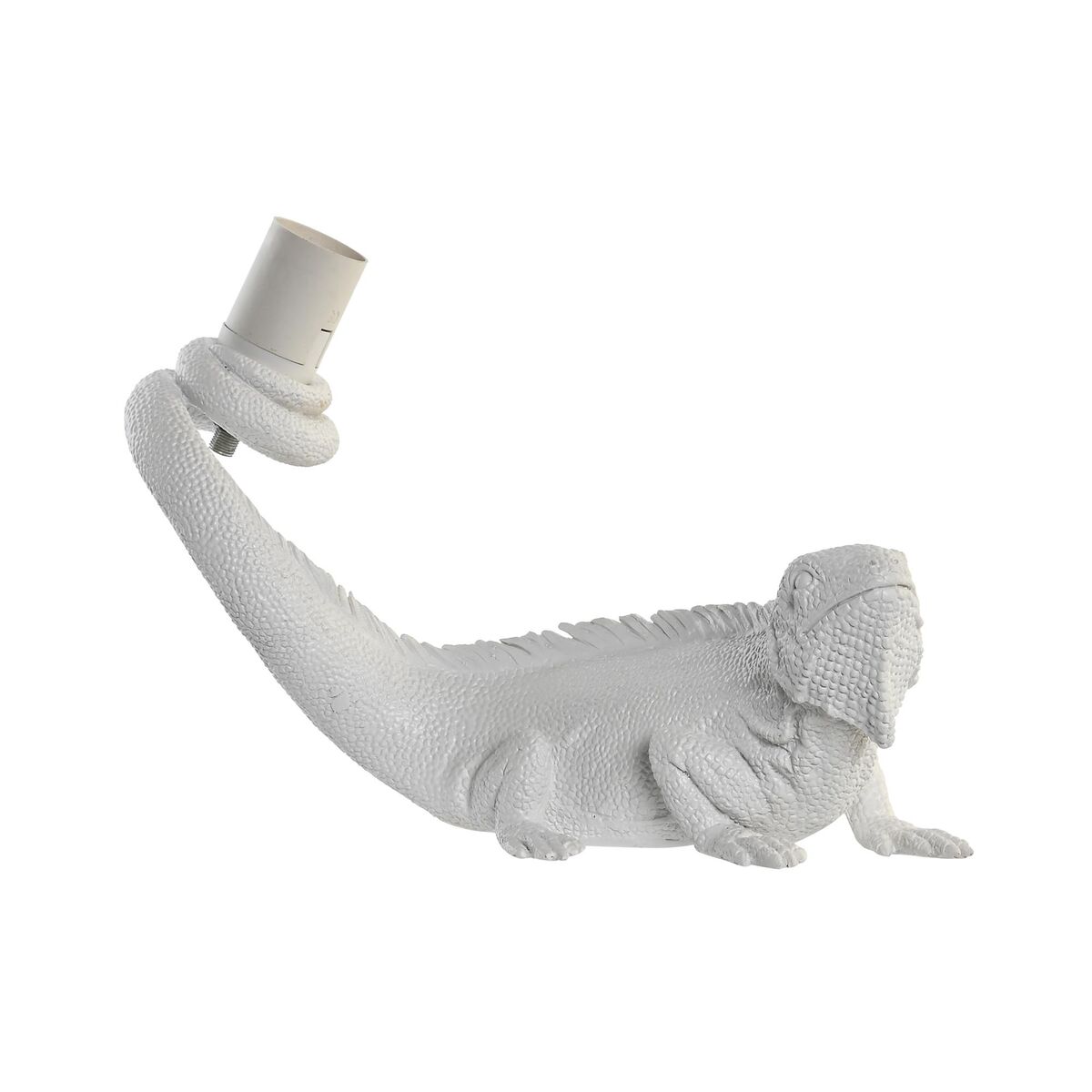 Luminária de parede DKD Home Decor Branco 50 W Moderno Iguana Lagarto 220 V 14 x 22 x 31 cm 31 x 14 x 22 cm