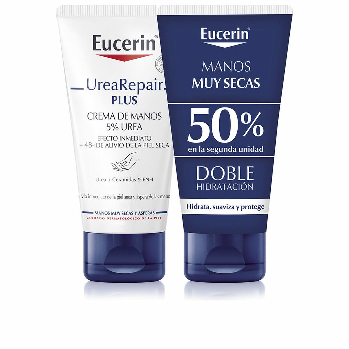 Creme de Mãos Eucerin Urearepair Plus Crema De Manos Urea Lote 75 ml 2 Unidades