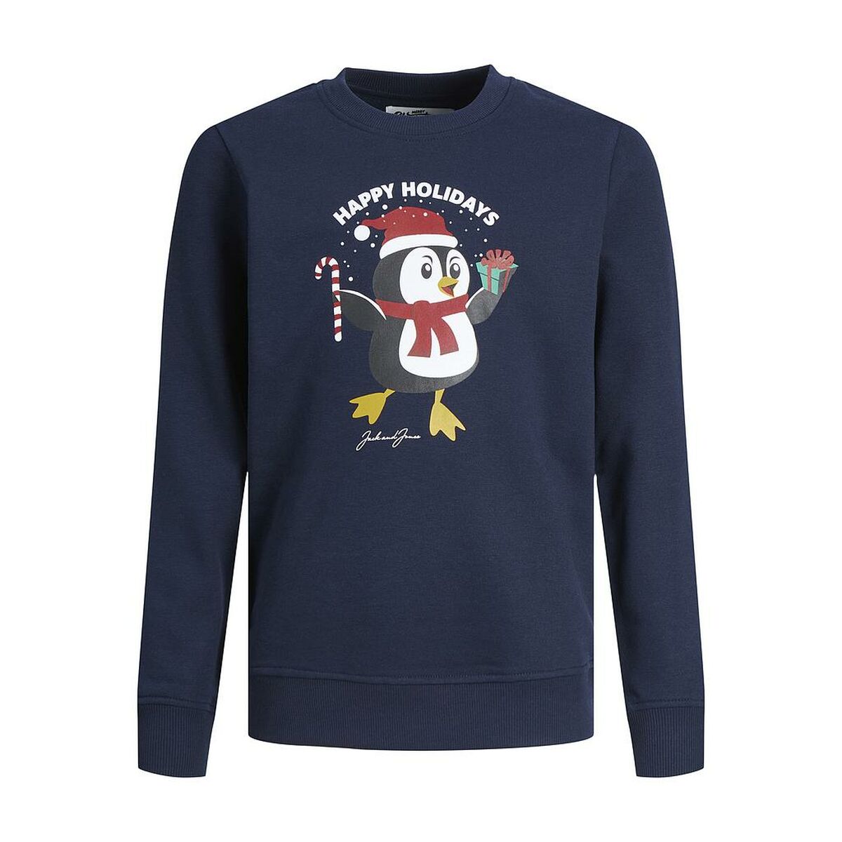 Polar sem Capuz Criança JORTOON Jack & Jones 12222091 Azul Marinho
