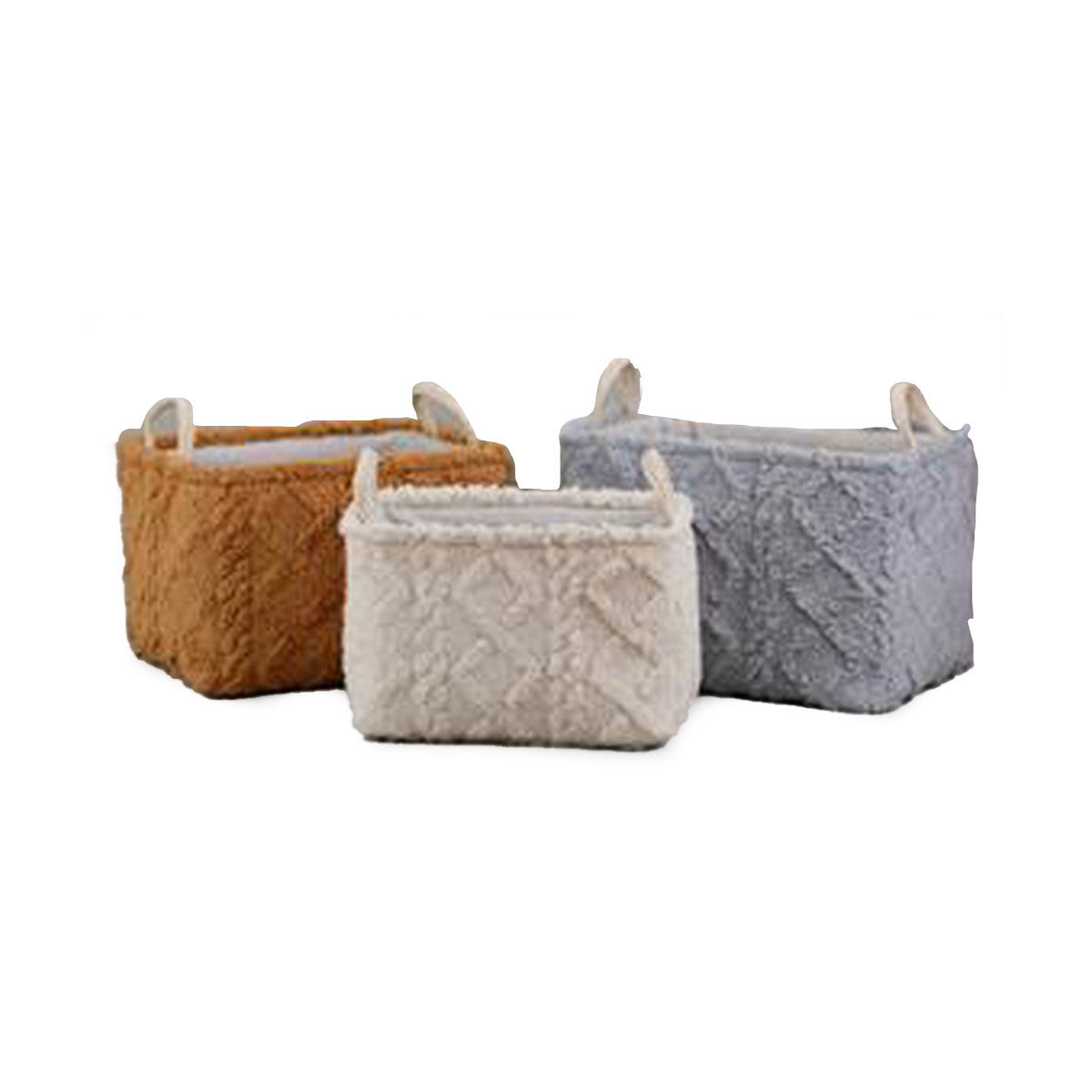 Conjunto de Cestas DKD Home Decor 42 x 32 x 27 cm