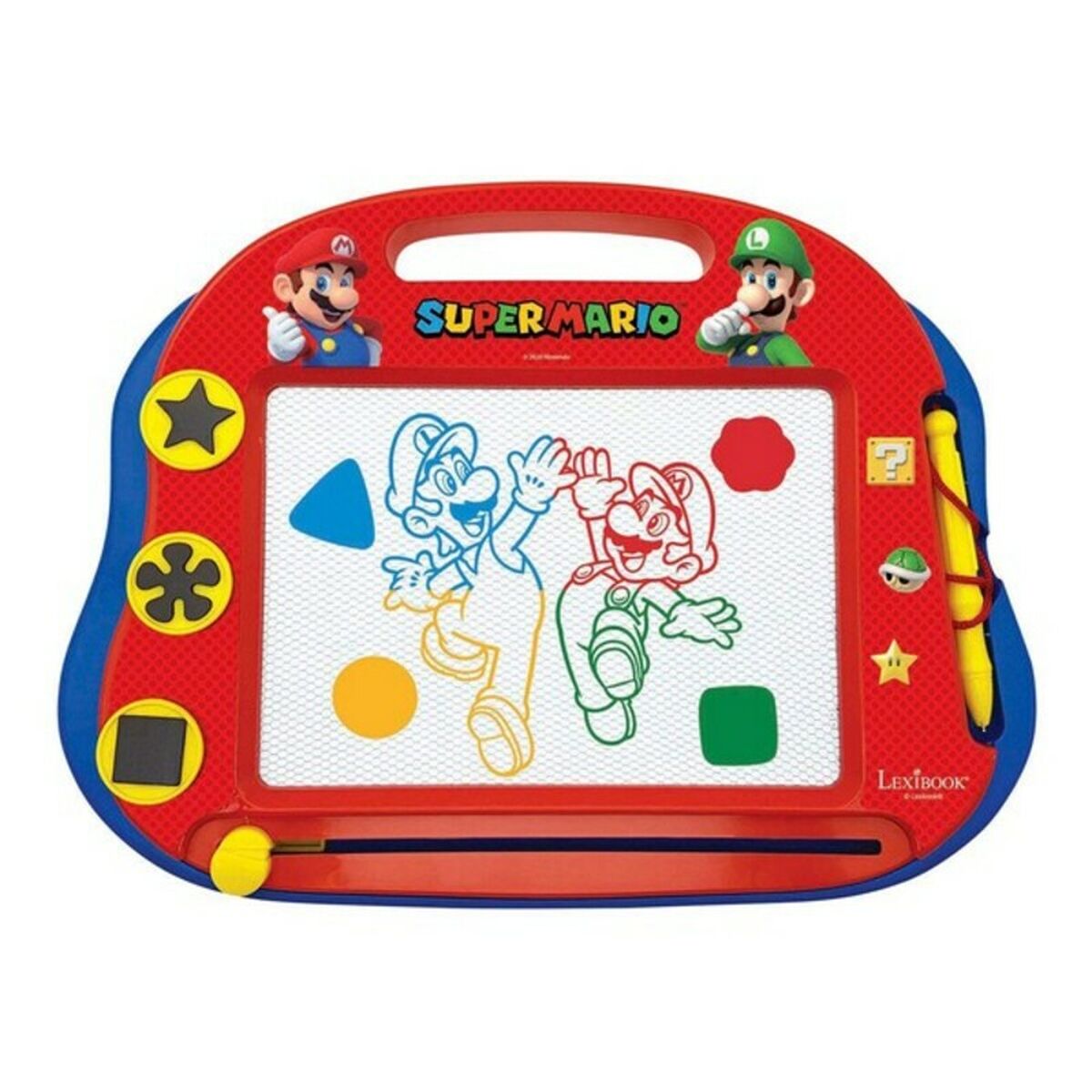 Quadro Magnético com Marcador Super Mario Lexibook CRNI550 A5