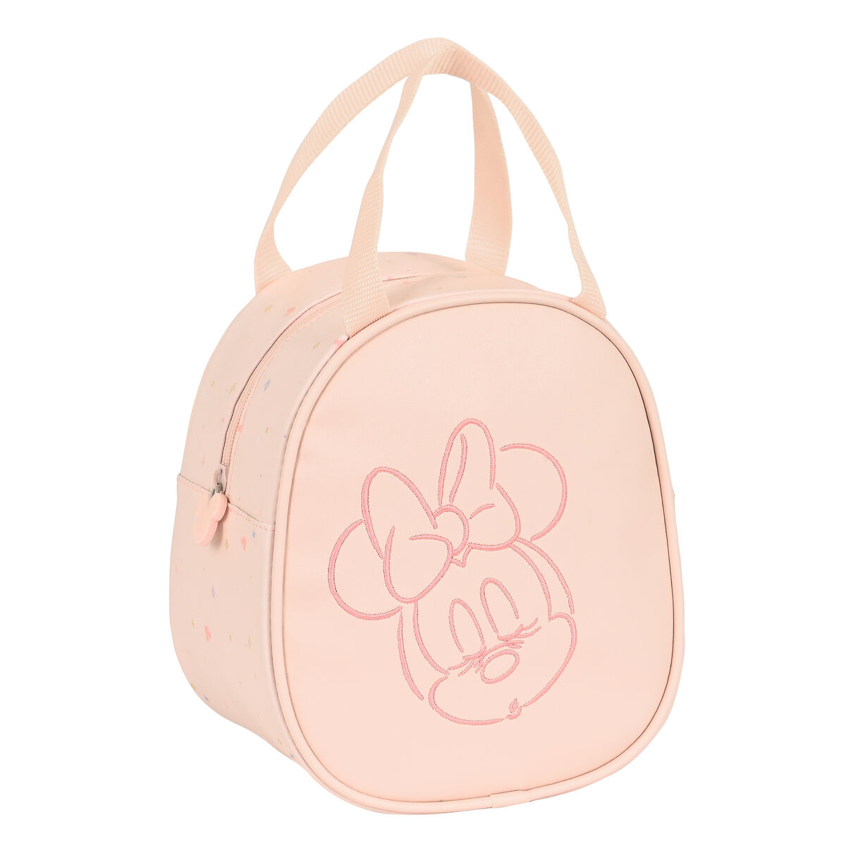Porta-merendas Térmico Minnie Mouse 19 x 22 x 14 cm Cor de Rosa