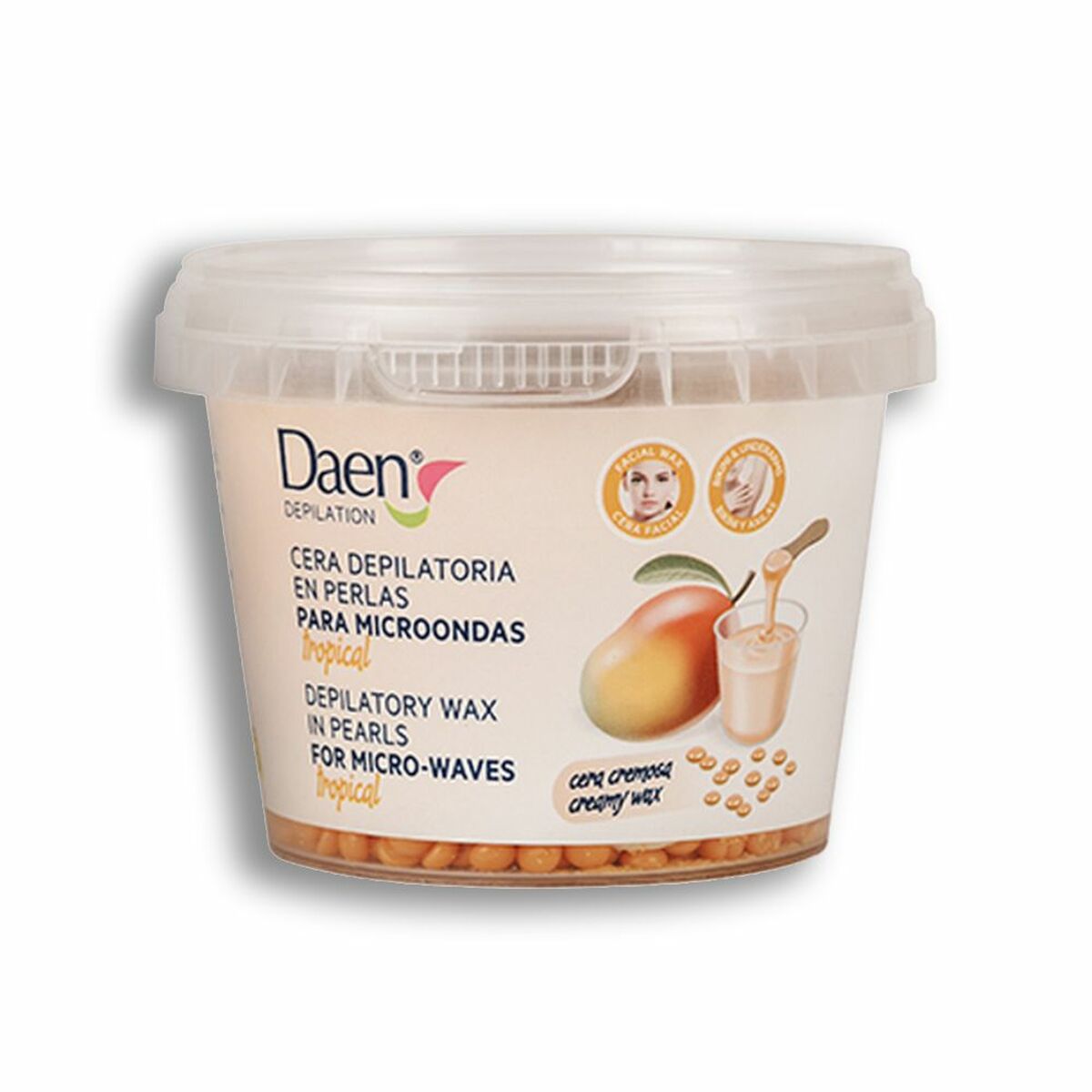 Cera Depilatória Corporal Daen Tropical 100 g