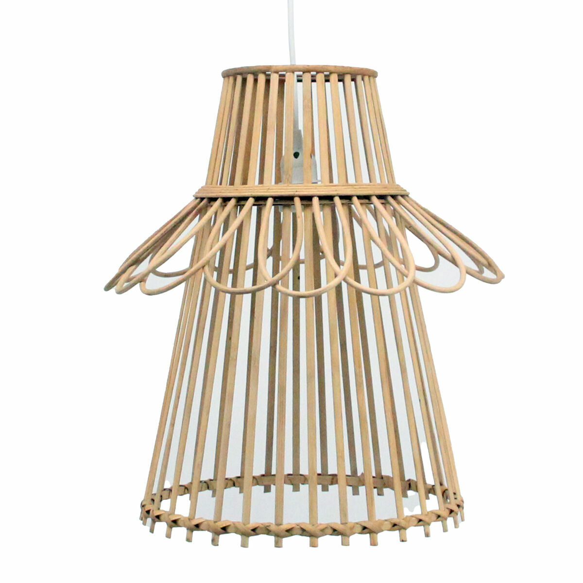 Candeeiro de teto DKD Home Decor Castanho 50 W 40 x 40 x 46 cm