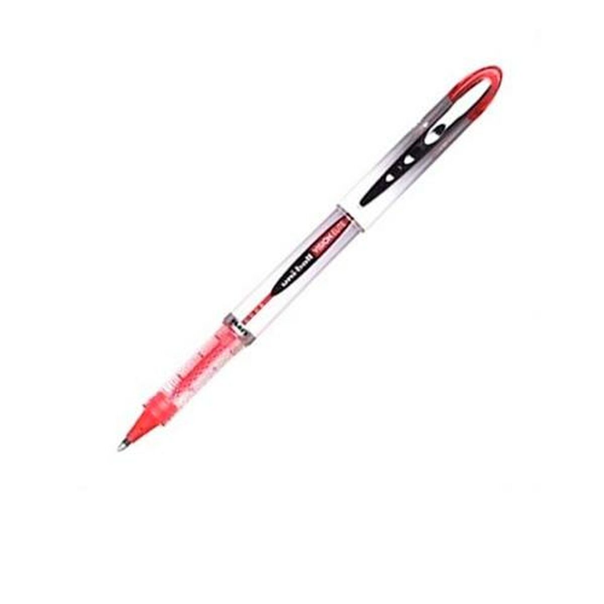 Esferográfica de tinta líquida Uni-Ball Vision Elite UB-205 Vermelho 0,4 mm (12 Peças)
